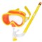 E33114-5 Набор для плавания детский маска+трубка (ПВХ) (желтый) - фото 118570