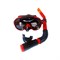 E39245-2 Набор для плавания юниорский маска+трубка (ПВХ) (красный) - фото 118572