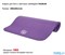 Коврик для йоги и фитнеса 5420LW, фиолетовый (180x61x1см) - фото 118881