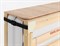Двуспальная деревянная раскладушка Основа сна (120x200см) ДУБ - фото 119088