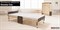 Двуспальная деревянная раскладушка Основа сна (120x200см) ВЕНГЕ - фото 119095