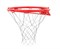 Кольцо баскетбольное DFC R2 45см (18") оранж./красное (б/крепежа и сетки) - фото 120629