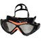 Очки маска для плавания взрослая (черно/оранжевые) E36873-10 - фото 120818