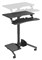 Стол для ноутбука Cactus VM-FDS108 столешница МДФ черный 71x39.2x110см (CS-FDS108BBK) - фото 121945