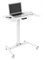 Стол для ноутбука Cactus VM-FDE101 столешница МДФ белый 80x60x123см (CS-FDE101WWT) - фото 121965