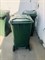 Бак / контейнер для мусора с крышкой и с колесами 240 л зеленый - фото 122620