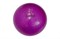 Мяч для художественной гимнастики однотонный, d=19 см (фиолетовый с блестками) - фото 124519