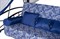 Качели-беседка Пальмира синяя (труба 60мм) (254х170х245) - фото 125216