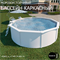 Морозоустойчивый бассейн MAGIC POOL / 300х132 см / скиммер, тент, подложка, песочный фильтр / цвет белый / KITPR301 - фото 130771