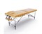 Массажный стол DFC NIRVANA, Elegant LUXE, 186х70х4 см, алюм. ножки, цвет горчичный (Mustard),  TS2010_M / 186х70х84 см - фото 133097