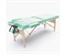 Массажный стол DFC NIRVANA, Optima, дерев. ножки, цвет зеленый (Green), TS20110S_Gr / 213х81х83 см - фото 133150