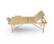 Массажный стол DFC NIRVANA, Relax Pro , дерев. ножки, цвет бежевый (Beige) TS3021_B2 / 219х91х84 см - фото 133359