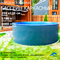 Морозоустойчивый бассейн Лагуна 2,5 х 1,25м- платина, пленка мрамор 0/4 мм / + скиммер, фильтр песочный, лестница, песок - фото 134053