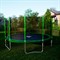 Батут DFC Trampoline Fitness 14ft наружн.сетка, св.зел. (427см) 14FT-TR-LG - фото 135708