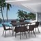 Комплект плетеной мебели T198D/Y137C-W53 Brown 6Pcs - фото 136344