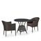 Комплект плетеной мебели T707ANS/Y350-W53 2Pcs Brown - фото 136494