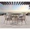 Комплект плетеной мебели Лион-1C T220CT/Y32-W85 Latte (4+1) - фото 136520