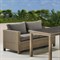 Комплект плетеной мебели T256B/S59B-W65 Light brown - фото 138568