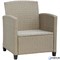 Плетеный комплект мебели с диваном из искусственного ротанга AFM-804B Beige - фото 138838