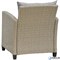Плетеный комплект мебели с диваном из искусственного ротанга AFM-804B Beige - фото 138840