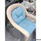 Плетеный комплект для отдыха из искусственного ротанга  LV-520 White-Blue - фото 139214