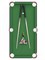 Игровой стол-бильярд DFC 48" UY10067GN - фото 139447