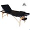 Массажный стол DFC NIRVANA, Relax Pro,  дерев. ножки, цвет черный (Black) TS3021_B1 - фото 92273
