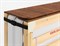 Раскладушка деревянная Основа сна Big ОРЕХ   (200x90х43см)+чехол+ремешок - фото 97862