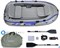 Надувная лодка Intex 68324 4-х местная Excursion 4 Set + насос, весла - фото 98464