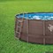 Каркасный бассейн SummerEscapes P20-1852-B +фильт насос, лестница, тент, подстилка, набор для чистки, скиммер (549х132см) - фото 98607